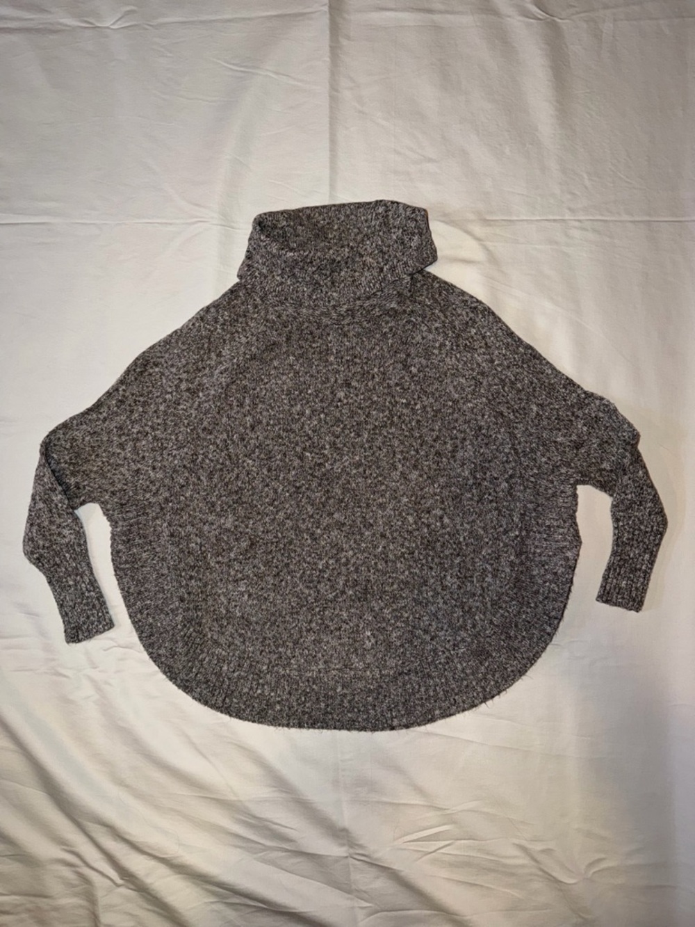 Leo & Nicole Zaryn Cowl Neck Marled Pullover Sweater Small D014‎
